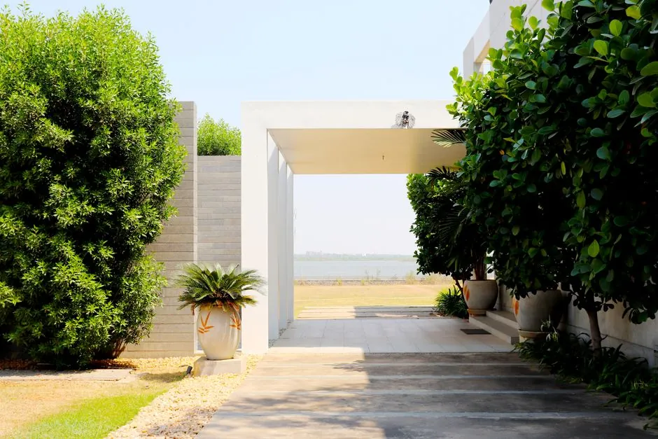 Jardin de villa – conception architecturale paysagère